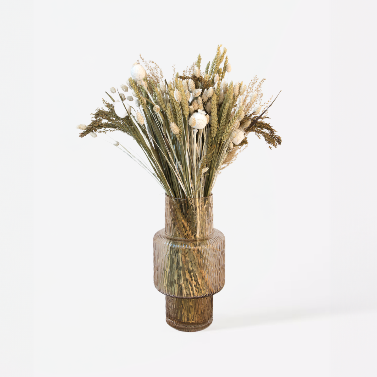 Dried Flowers Bukett 'Stor Bodhi' - Torr Blombukett - Höjd 55 Cm