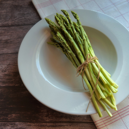 Florastore Grön Sparris - Set Om 4 - Asparagus 'Gijnlim' - Rhizomer - Grön
