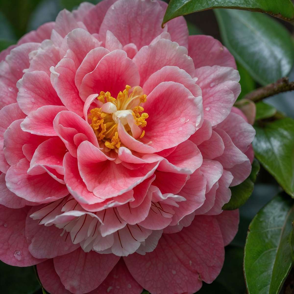 Other Garden Plants Japansk Ros - Set Om 2 - Camellia 'Volunteer' - Höjd 25-40Cm - ⌀13Cm