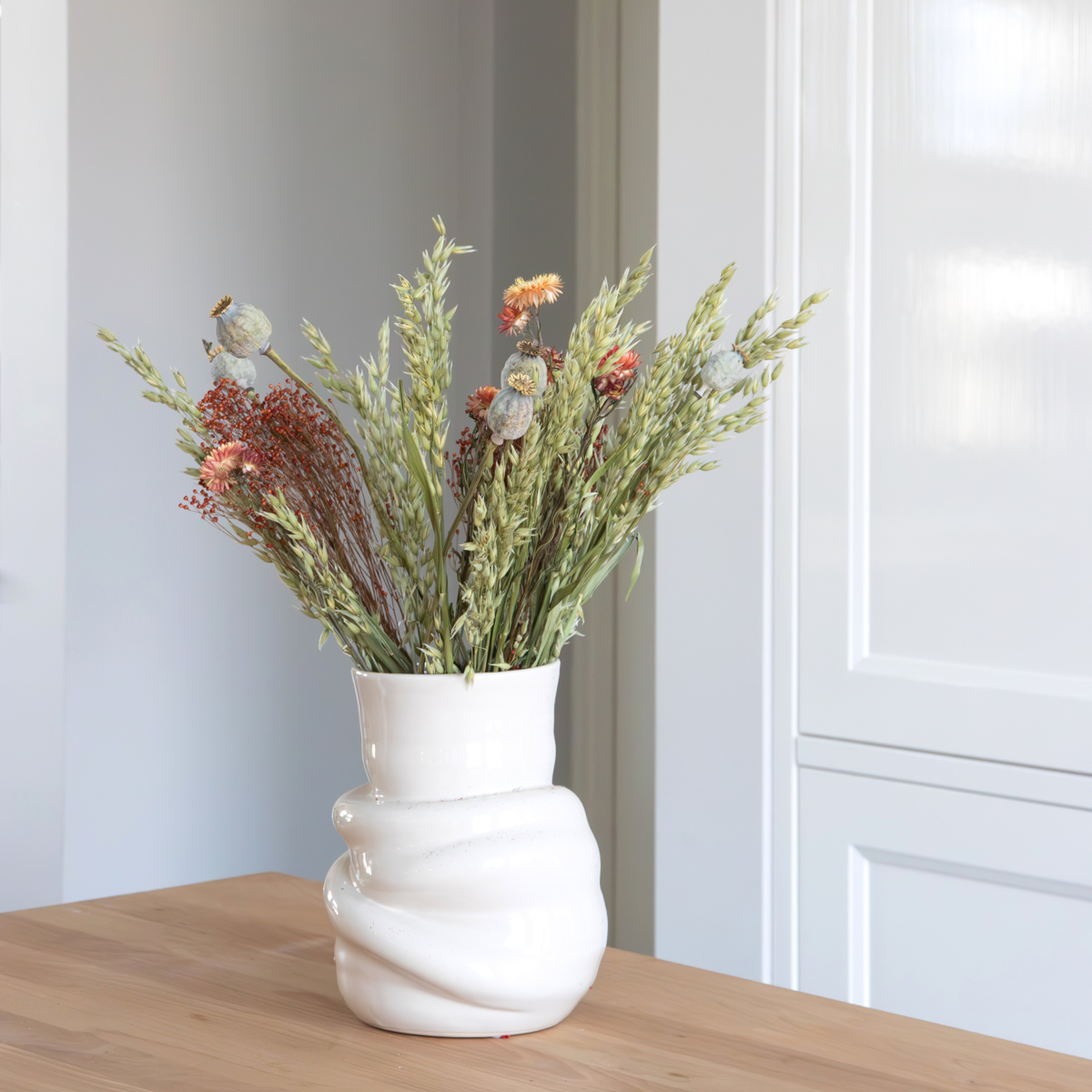 Dried Flowers Bukett 'Marockansk Nätter' - Torkade Blommor - Höjd 50 Cm