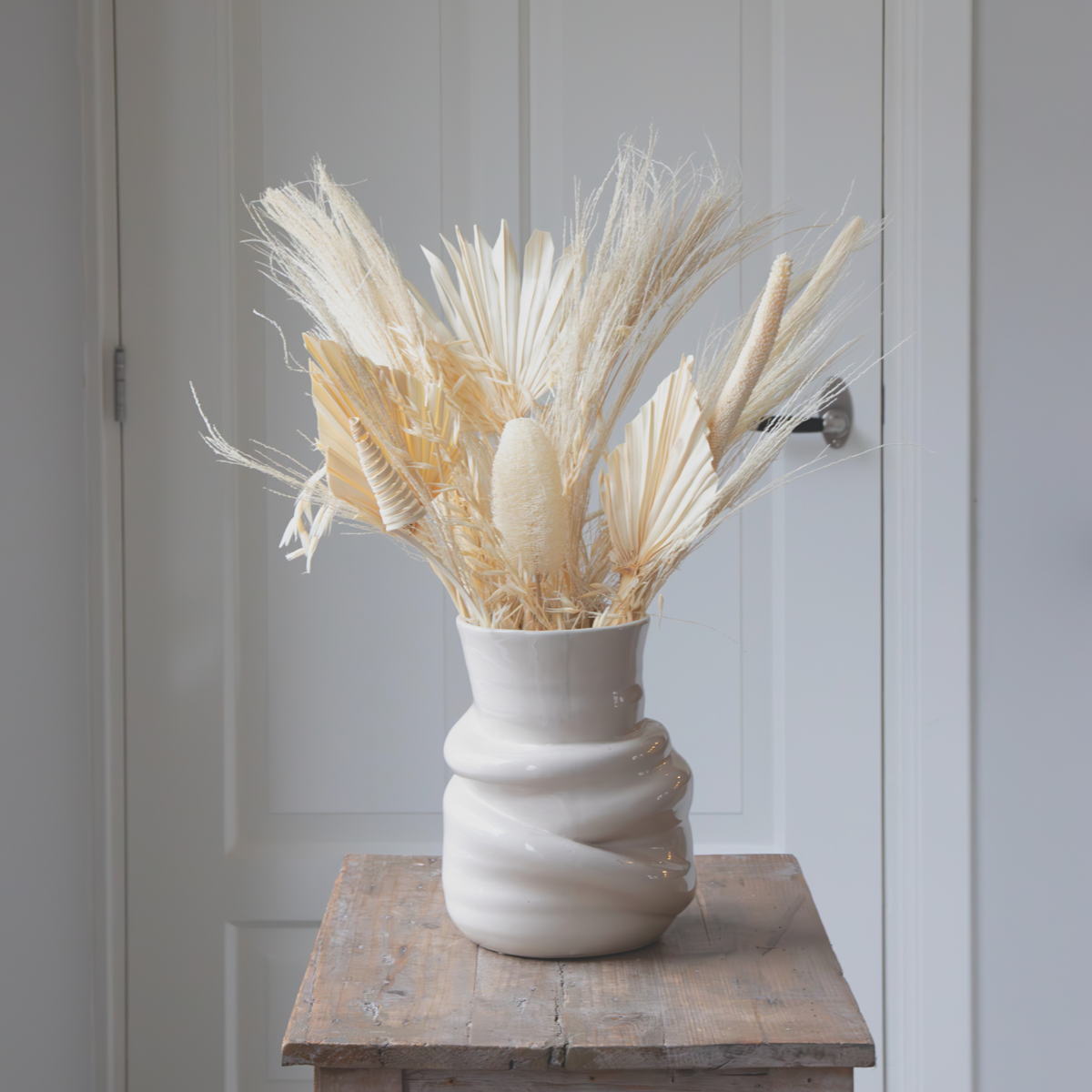 Dried Flowers Bukett 'Skandinavisk Dröm' - Torr Blombukett - Höjd 60Cm