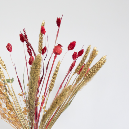 Dried Flowers Bukett 'Vinter Glamour Blommar' - Torkade Blommor - Höjd 35 Cm