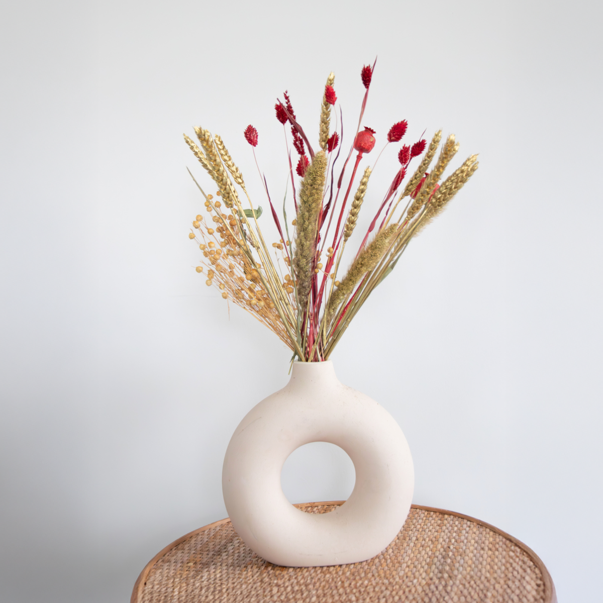 Dried Flowers Bukett 'Vinter Glamour Blommar' - Torkade Blommor - Höjd 35 Cm