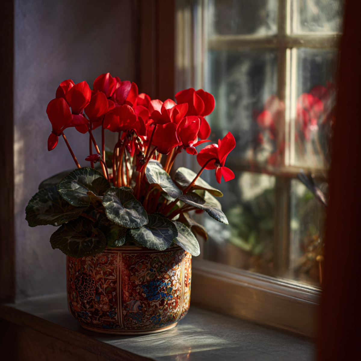 Out Of Category Garden Plants Persiskt Cyklamen - Set Om 6 - Cyclamen Persicum - Höjd 10-20Cm - ⌀9Cm