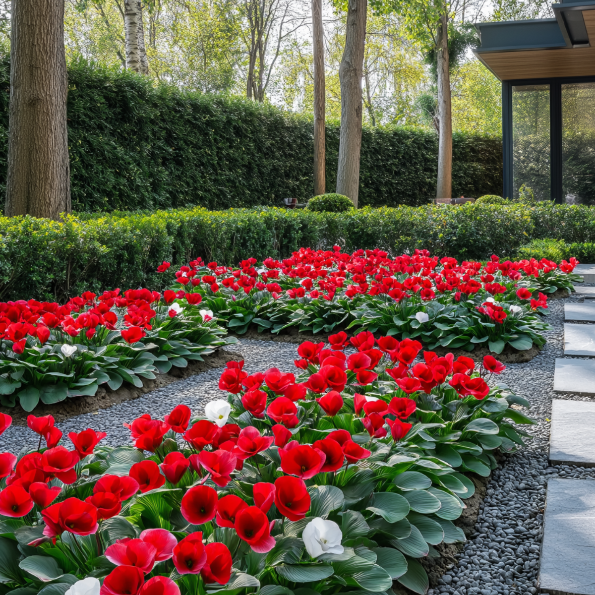 Other Garden Plants Persiskt Cyklamen - Set Om 3 - Cyclamen Persicum - Höjd 10-20Cm - ⌀9Cm