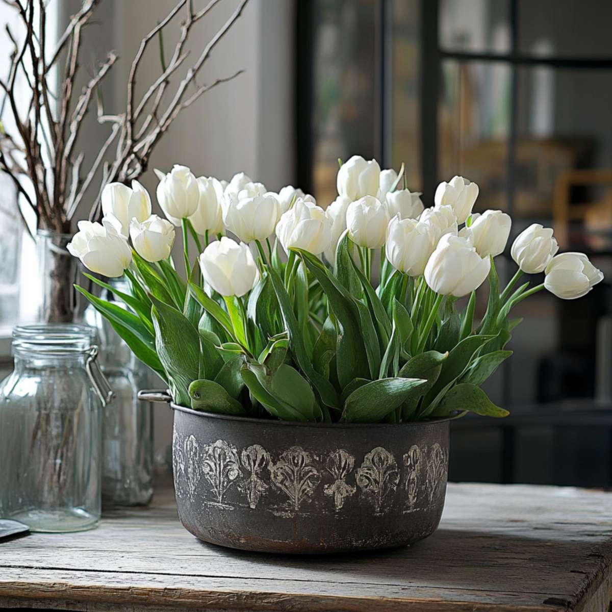 Tulip Tulpanlökar - Set Om 21 - Tulipa 'Northcap' - Blomlökar - Geel