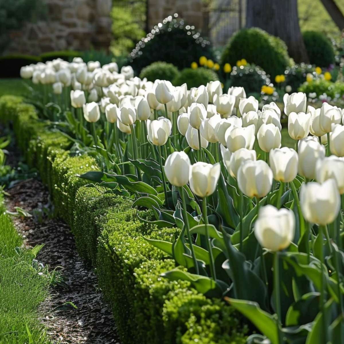 Tulip Tulpanlökar - Set Om 21 - Tulipa 'Northcap' - Blomlökar - Geel