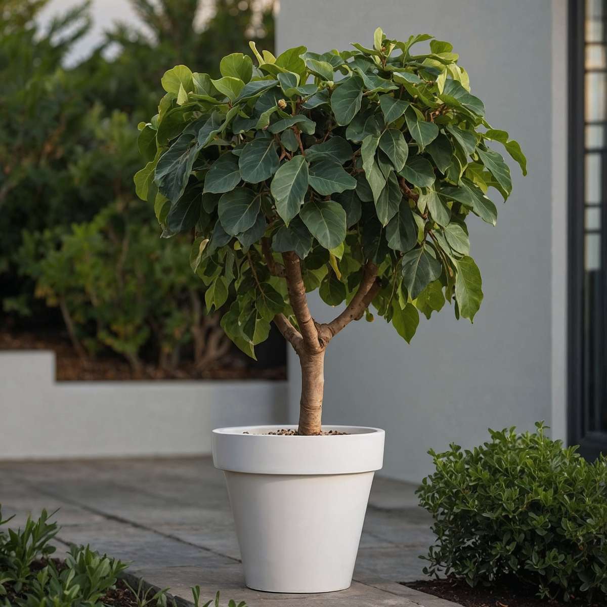 Fruit Trees Fikon - Set Om 2 - Ficus Carica - Höjd 70-90Cm - ⌀21Cm