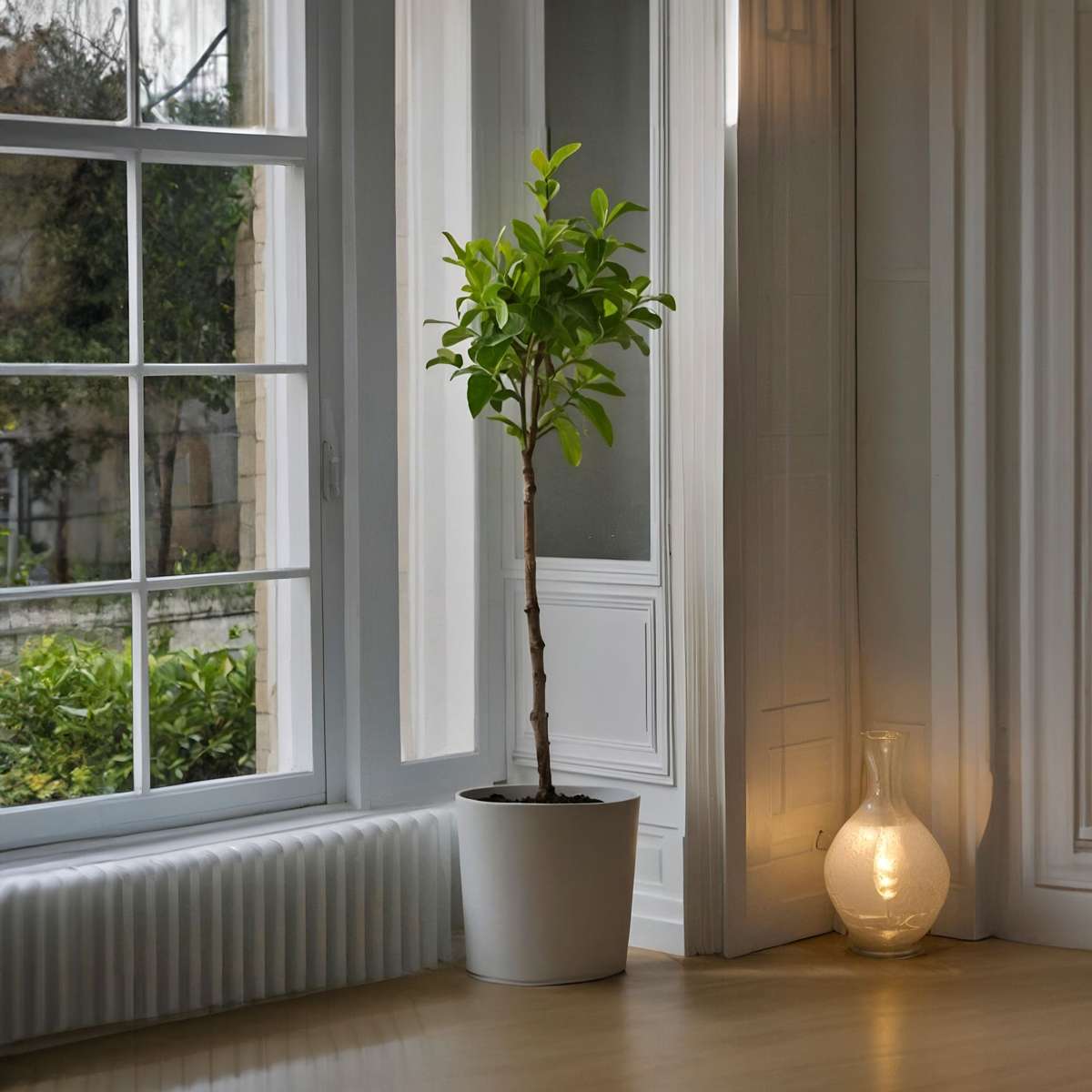 Fruit Trees Citronträd - Set Om 2 - Citrus Limon - Höjd 100-120Cm - ⌀19Cm