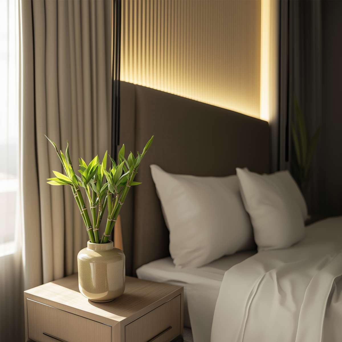 Dracaena Banddracena - Set Om 12 - Dracaena Sanderiana - Höjd 40-50Cm - ⌀2Cm