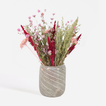 Dried Flowers Bukett 'Trendy Lucky Love' - Torkade Blommor - Höjd 55Cm