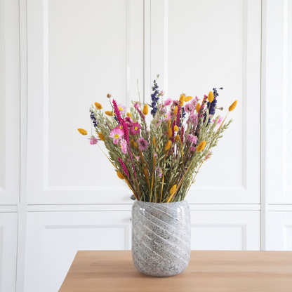 Dried Flowers Bukett 'Trendy Vibrant' - Torkade Blommor - Höjd 55Cm