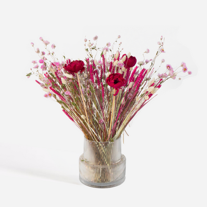 Dried Flowers Bukett 'Flourish Love' - Torkade Blommor - Höjd 50Cm