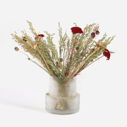 Dried Flowers Bukett 'Trendy Lumi' - Torkade Blommor - Höjd 55Cm
