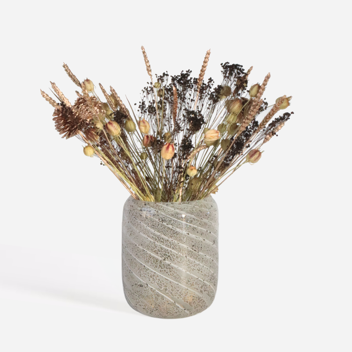Dried Flowers Bukett 'Drummer' - Torkade Blommor - Höjd 50Cm