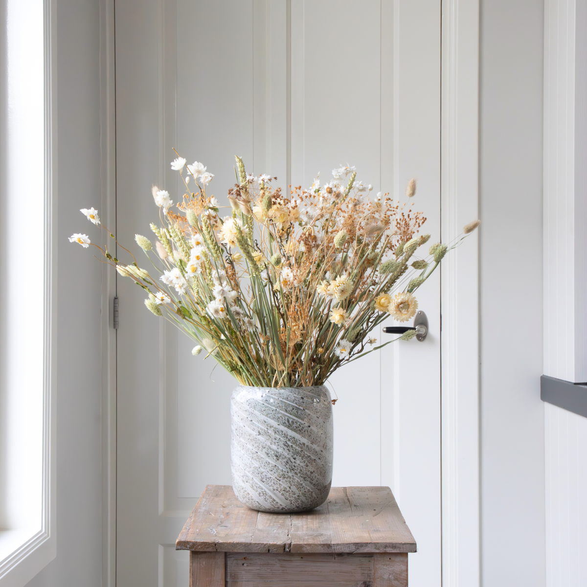 Dried Flowers Bukett 'Anita' - Torkade Blommor - Höjd 55Cm