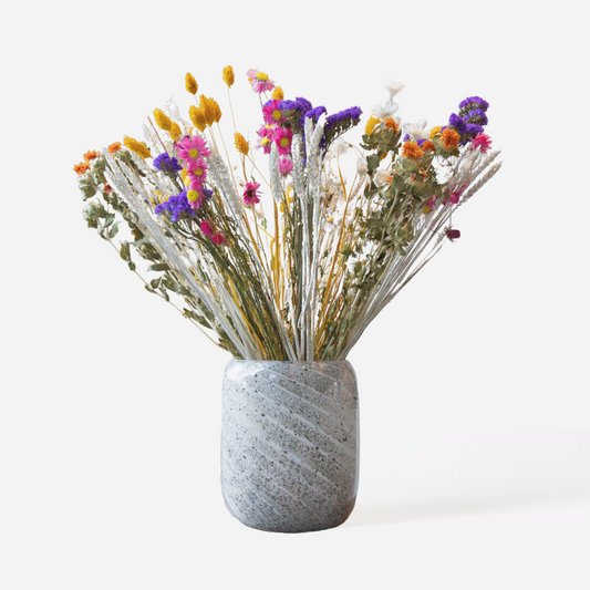 Florastore Bukett 'Patrice' - Torkade Blommor - Höjd 55Cm