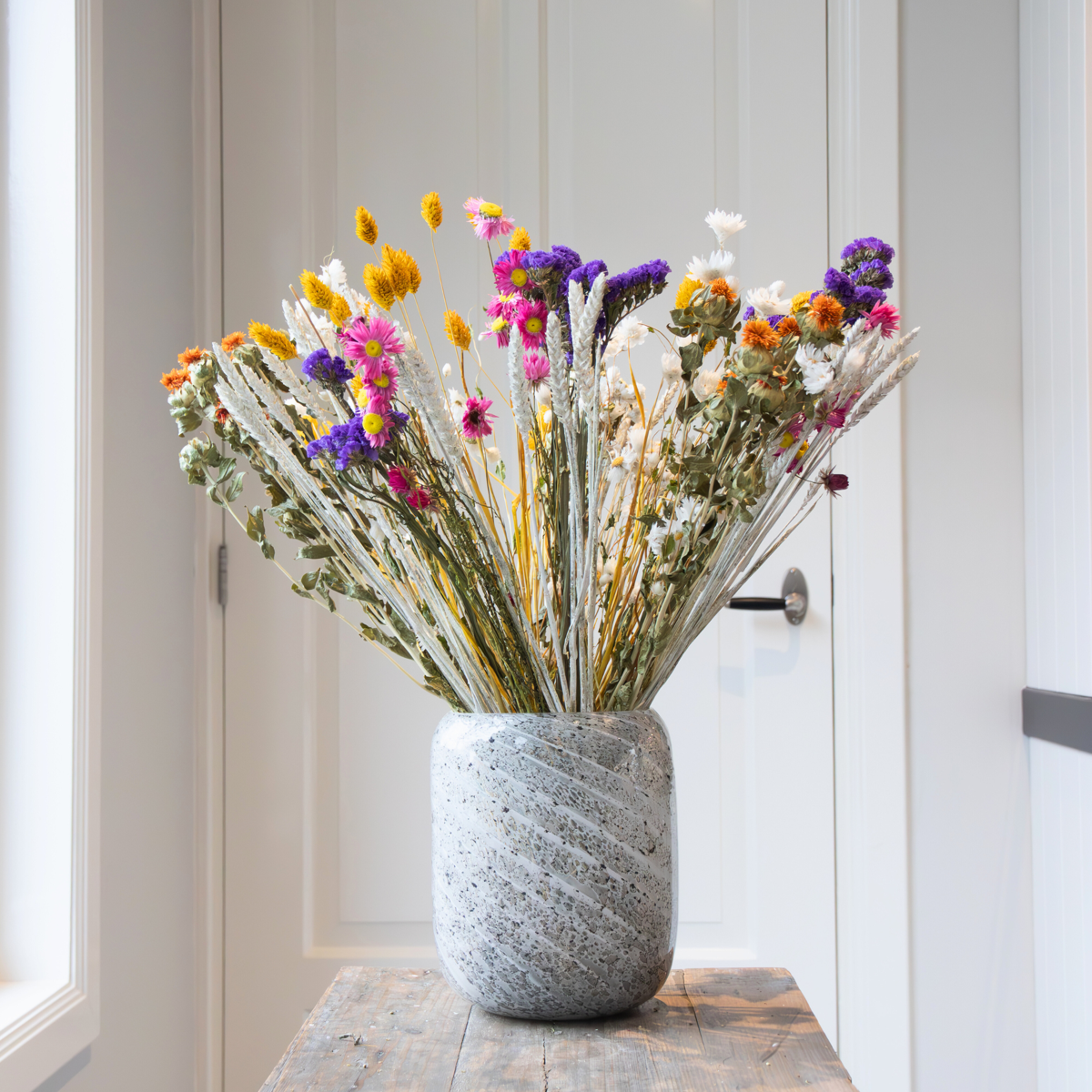 Dried Flowers Bukett 'Patrice' - Torkade Blommor - Höjd 55Cm