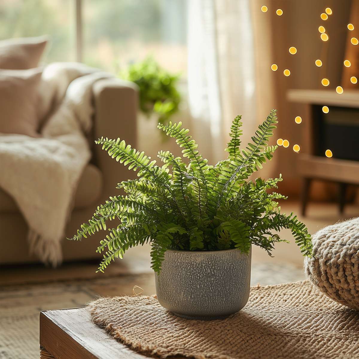 Ferns Spjutbräken - Nephrolepis Duffii - Höjd 25-40Cm - Pot 12Cm
