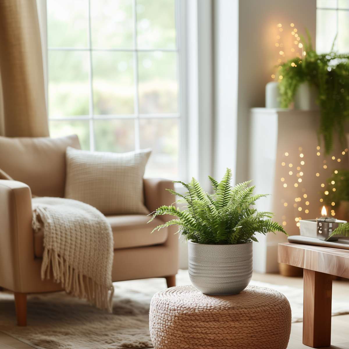 Ferns Spjutbräken - Nephrolepis Duffii - Höjd 25-40Cm - Pot 12Cm