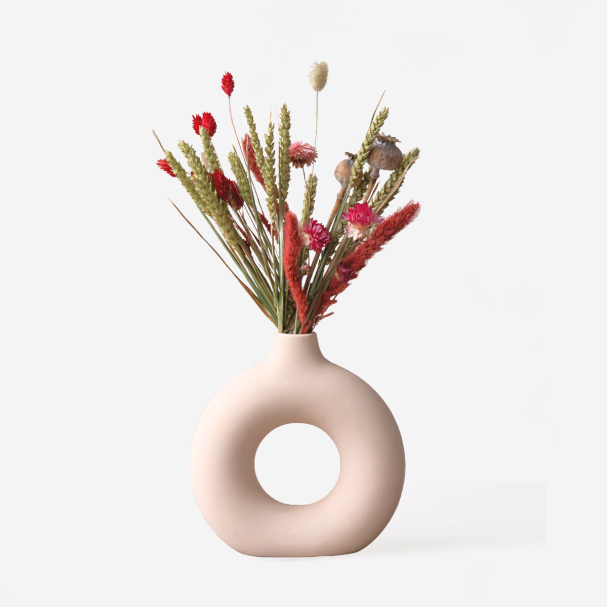 Dried Flowers Torkade Blommor - Bukett 'Pink Cocktail' - Torrblommor