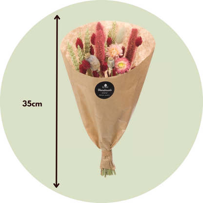 Dried Flowers Torkade Blommor - Bukett 'Pink Cocktail' - Torrblommor