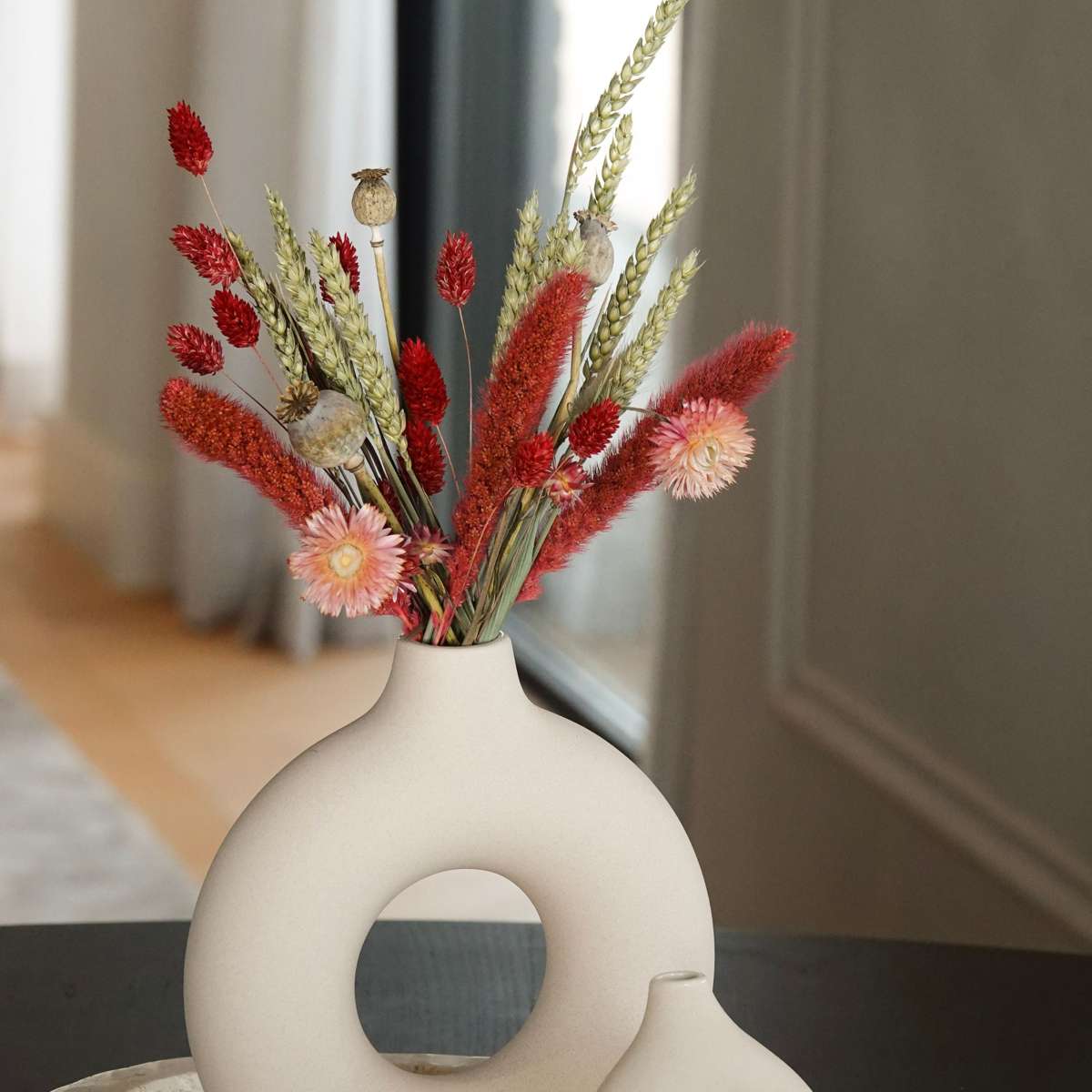 Dried Flowers Torkade Blommor - Bukett 'Pink Cocktail' - Torrblommor