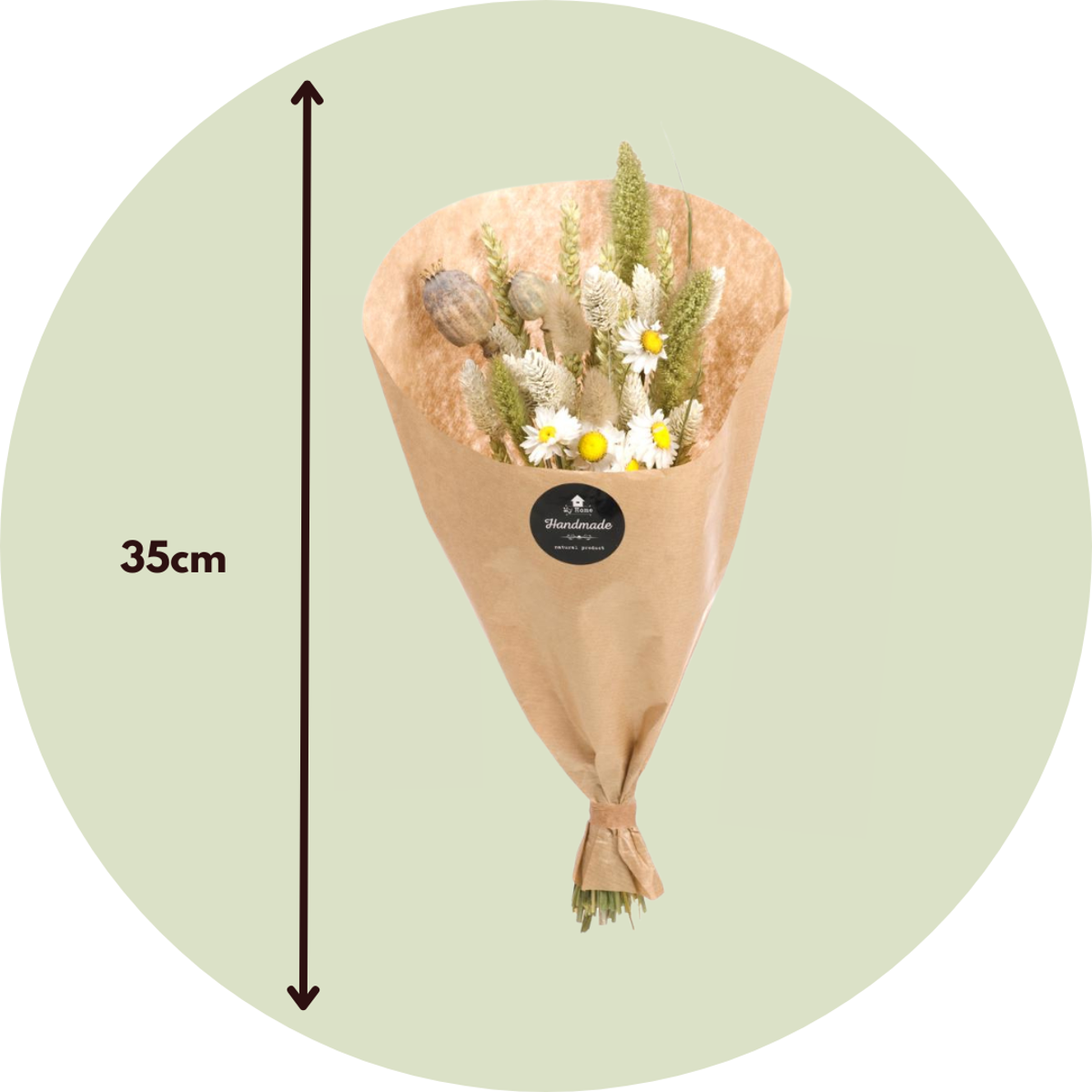 Dried Flowers Torkade Blommor - Bukett 'Nature's Pride' - Torrblommor