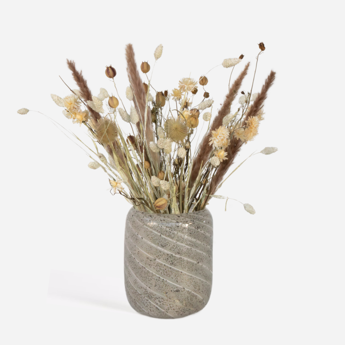Florastore Torkade Blommor - Bukett 'Trendy Classic' - Torrblommor