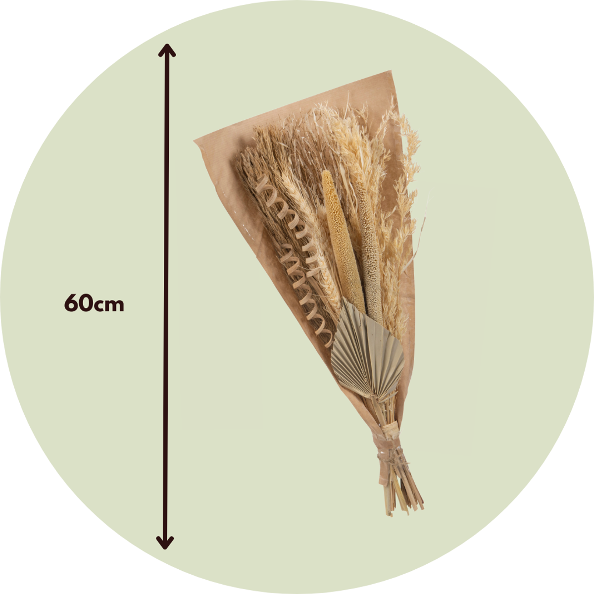 Dried Flowers Torkade Blommor - Bukett 'Scandinavian Sun' - Torrblommor