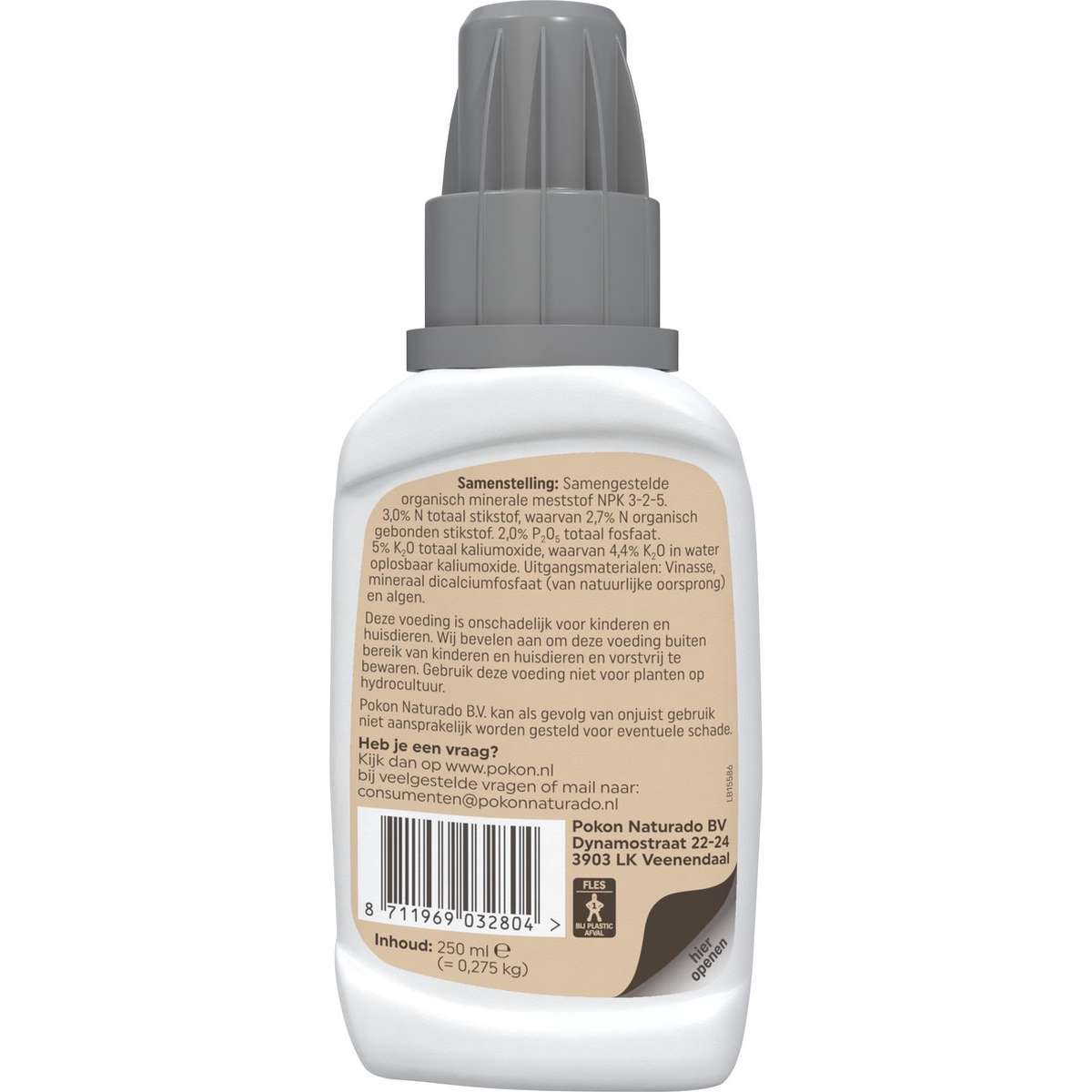 Plant Food Pokon Flytande Växtmat - Orkidéer - 250Ml