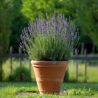 Out Of Category Garden Plants Lavendelbuskar - Set Om 36 - Lavandula Angustifolia - Höjd 10-15Cm - ⌀10,5Cm